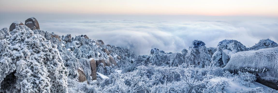 冬天的天柱山也是一個(gè)冰雪王國(guó)